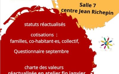 Assemblées Générales, le 16 octobre